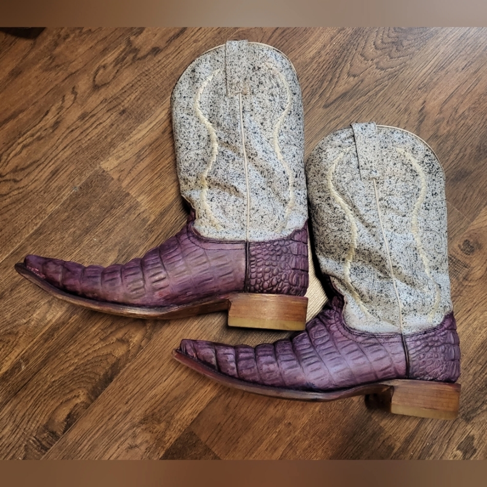 Gran Lider Alligator Cowboy boots